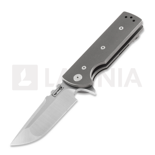 Chaves Knives T.A.K סכין מתקפלת, titanium, drop point