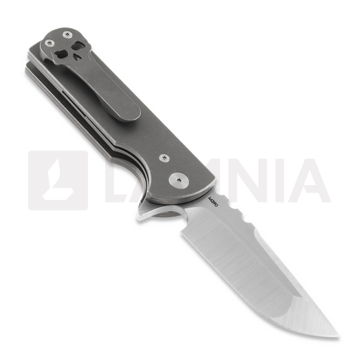 Chaves Knives T.A.K kääntöveitsi, titanium, drop point