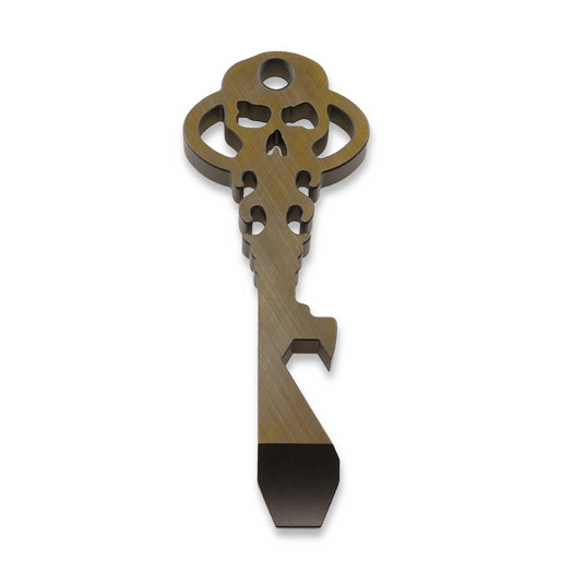 Chaves Knives Titanium Crosshatch Bronze Ano