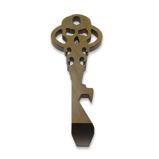 Chaves Knives Titanium Crosshatch Bronze Ano