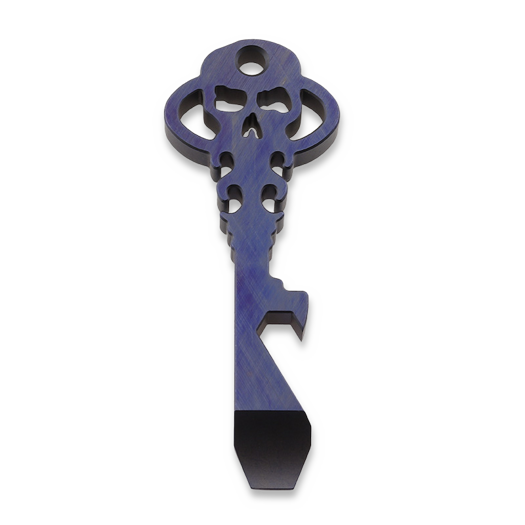 Chaves Knives Titanium Crosshatch Purple Ano