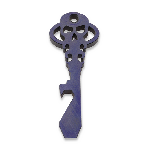 Chaves Knives Titanium Crosshatch Purple Ano