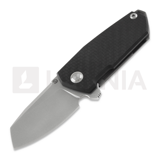 Cheburkov Bulldog Light M390 접이식 나이프, Carbon Fiber