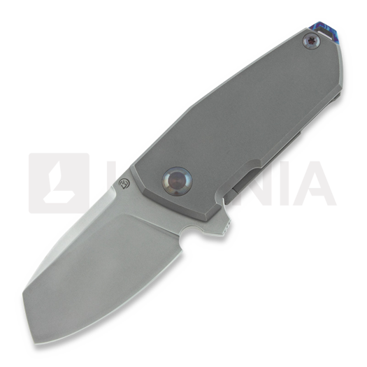Cheburkov Bulldog M390 Timascus clip and spacer összecsukható kés