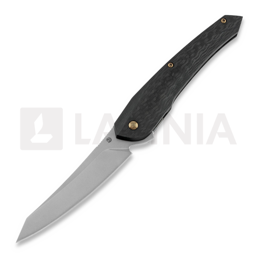 Couteau pliant Cheburkov Cobra M390, carbon fibre