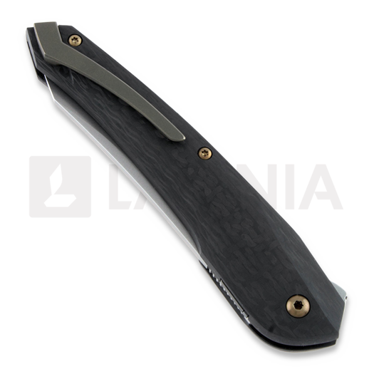 Cheburkov Cobra M390 folding knife, carbon fibre