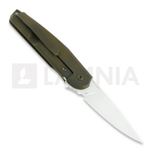 Cheburkov Colibri CPM S125V folding knife, Bronze Titanium