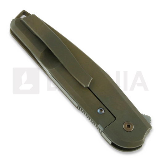 Cheburkov Colibri CPM S125V folding knife, Bronze Titanium