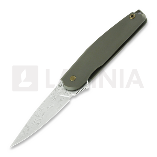 Nóż składany Cheburkov Colibri Damascus, Titanium