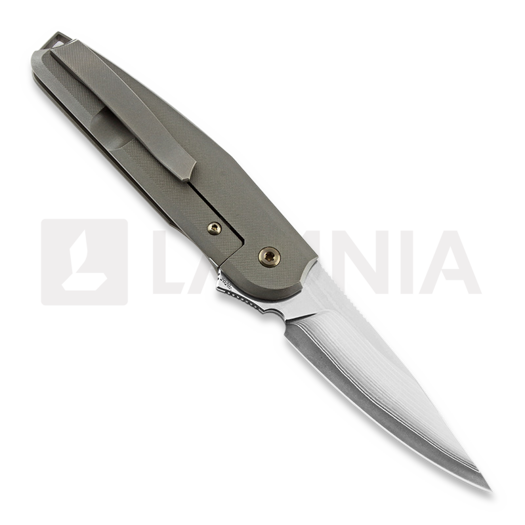 Cheburkov Colibri Laminate sulankstomas peilis, Bronze Titanium