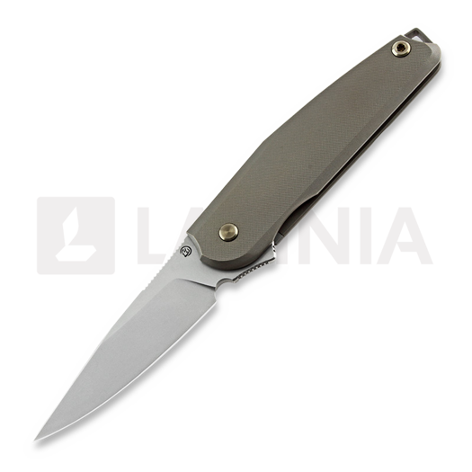 Cheburkov Colibri M390 折叠刀, Bronze Titanium