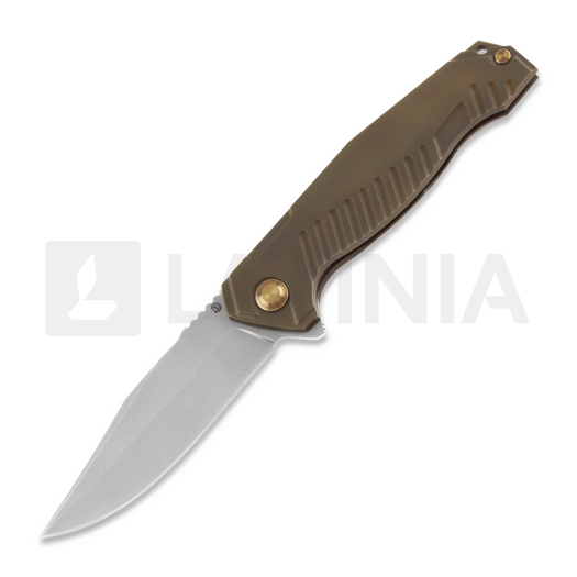 Briceag Cheburkov Medved (Bear) CPM S125V, Bronze Titanium