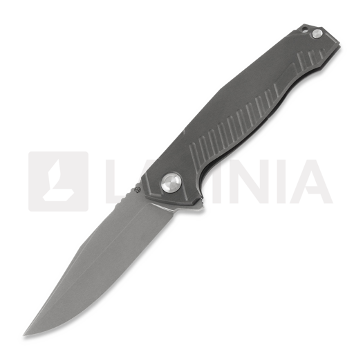 Cheburkov Medved (Bear) CPM S125V 접이식 나이프, Titanium
