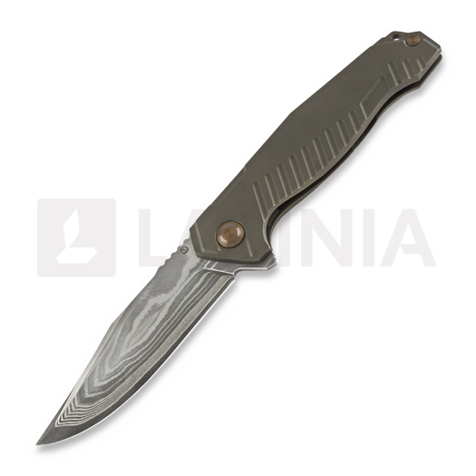 Nóż składany Cheburkov Medved (Bear) Laminate, Bronze Titanium