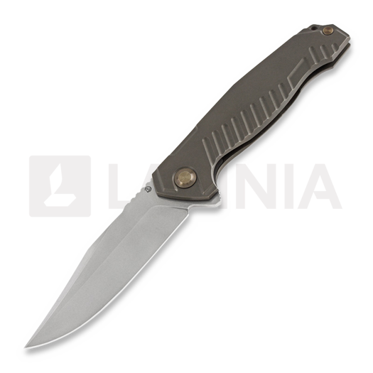 Couteau pliant Cheburkov Medved (Bear) M390, Bronze Titanium