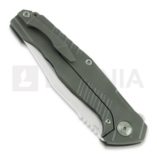 Cheburkov Medved (Bear) M390 sulankstomas peilis, Titanium