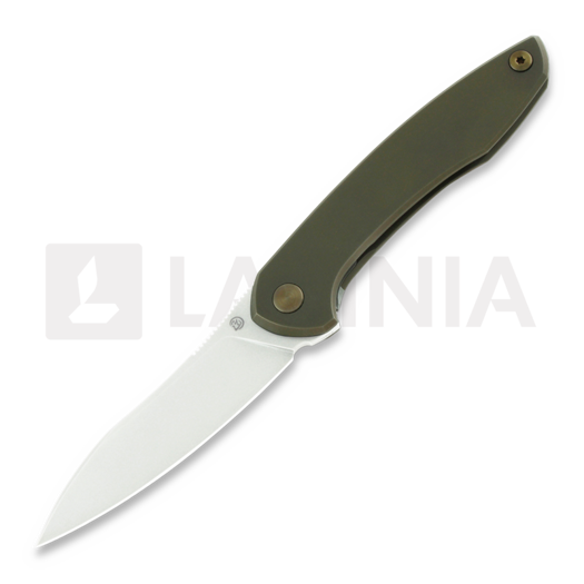 Складной нож Cheburkov Mini Russkiy CPM S125V, Bronzed Titanium