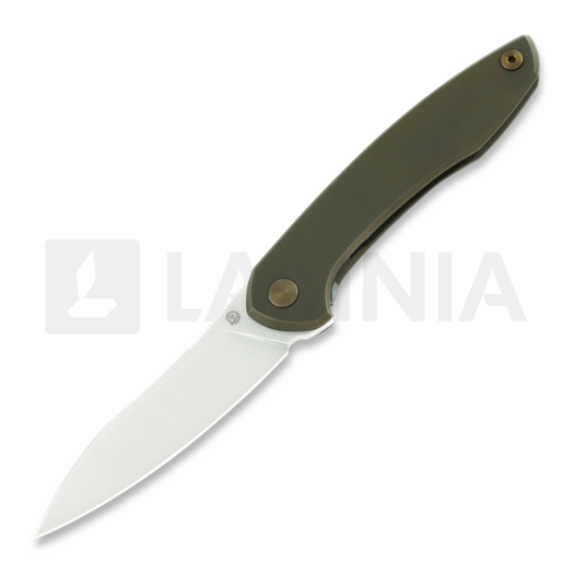 Складной нож Cheburkov Mini Russkiy CPM S125V, Bronzed Titanium