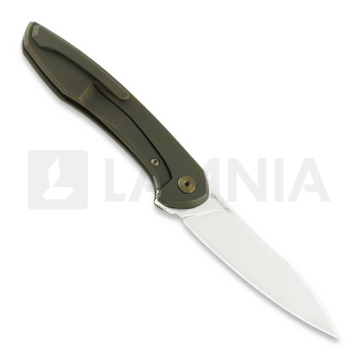 Cheburkov Mini Russkiy CPM S125V sulankstomas peilis, Bronzed Titanium