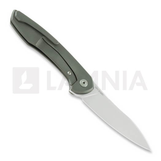 Cheburkov Mini Russkiy CPM S125V sulankstomas peilis, Titanium