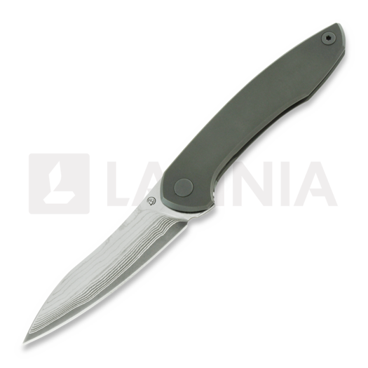 Cheburkov Mini Russkiy Laminate folding knife, Titanium