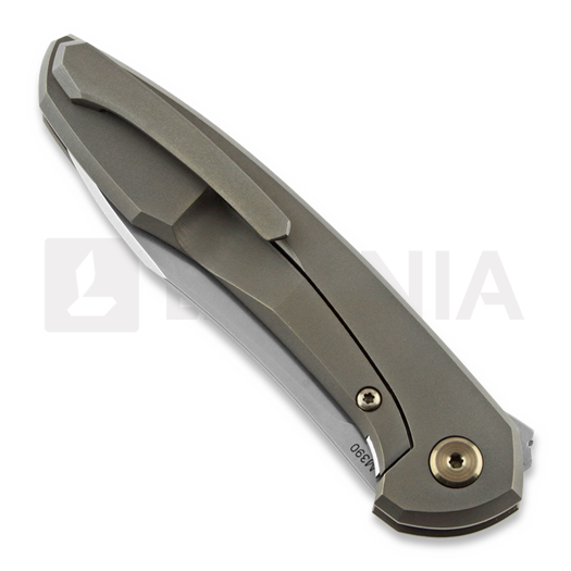Coltello pieghevole Cheburkov Mini Russkiy M390, Bronzed Titanium