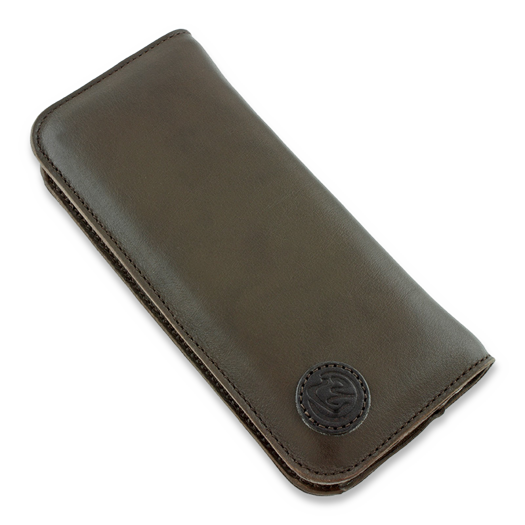 Cheburkov Padded leather pouch
