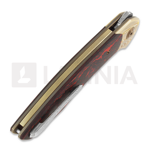 Cheburkov Russkiy Custom Damasteel sulankstomas peilis
