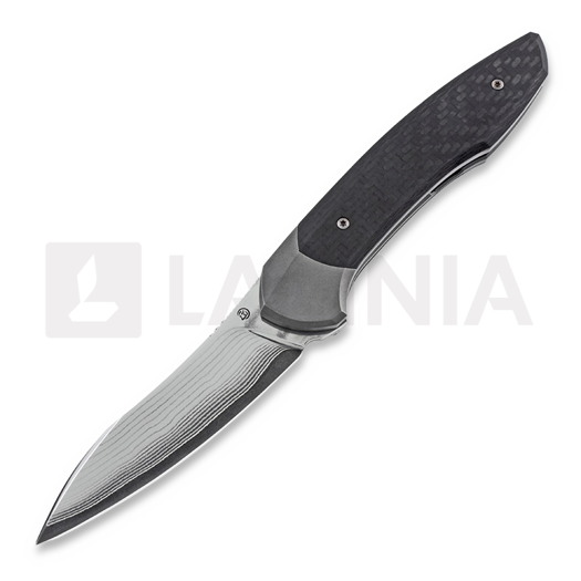 Couteau pliant Cheburkov Russkiy Laminate, Carbon Fibre with Bolster