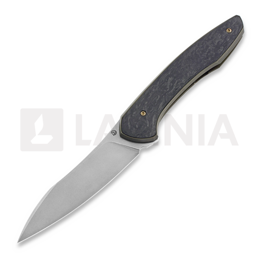 Liigendnuga Cheburkov Russkiy M390, black carbon fibre