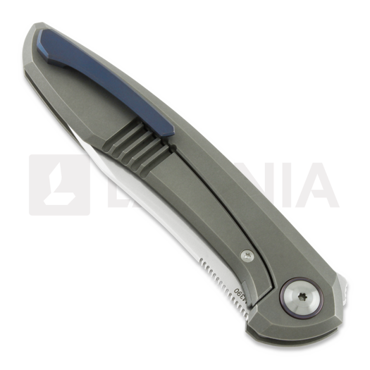 Zav&iacute;rac&iacute; nůž Cheburkov Russkiy M390, purple pivot collar