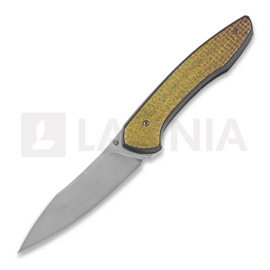 Складний ніж Cheburkov Russkiy M390, vintage carbon fiber