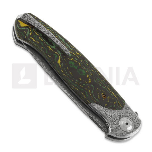 Cheburkov Scout Custom Damasteel sulankstomas peilis