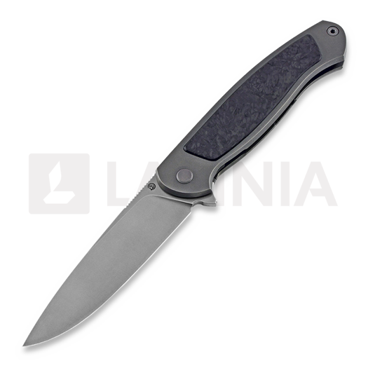 Складной нож Cheburkov Scout M390, Titanium, Carbon Fibre Inlay