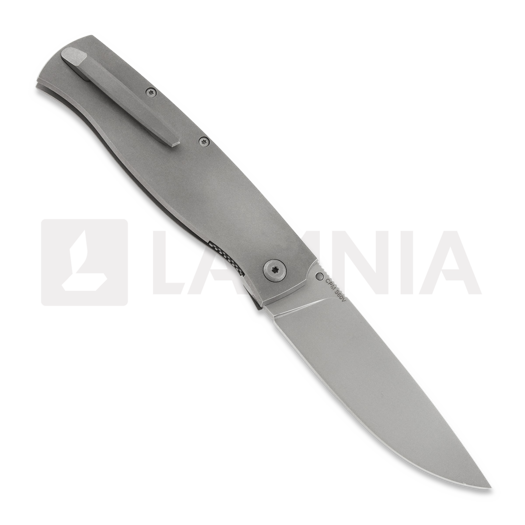 Cheburkov Strizh large CPM S60V Titanium sulankstomas peilis