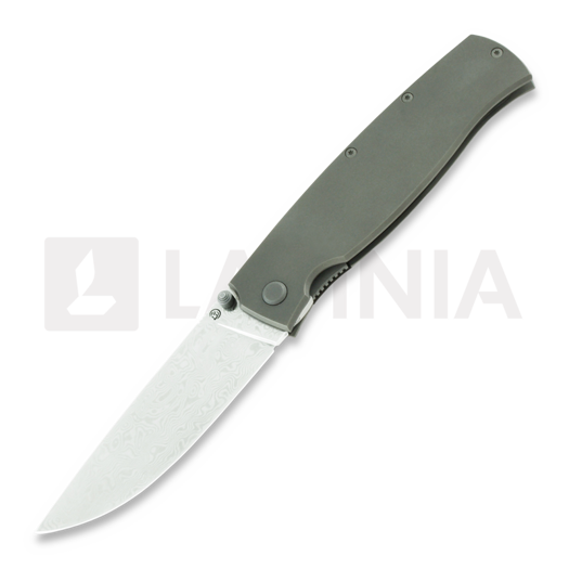 Складной нож Cheburkov Strizh large Damascus, Titanium