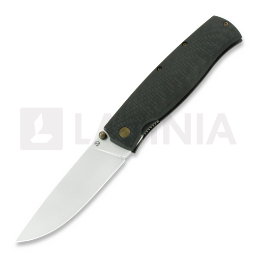 Cheburkov Strizh large H12MF Carbon Fiber foldekniv