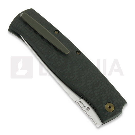 Cheburkov Strizh large H12MF Carbon Fiber folding knife