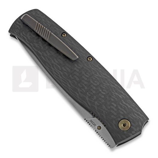 Cheburkov Strizh large M390 Carbon Fiber folding knife