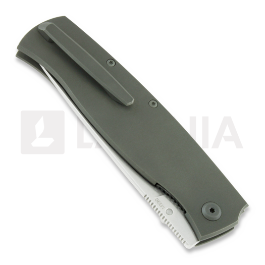 Cheburkov Strizh large M390 Titanium folding knife