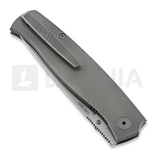 Cheburkov Strizh small CPM S60V Titanium folding knife