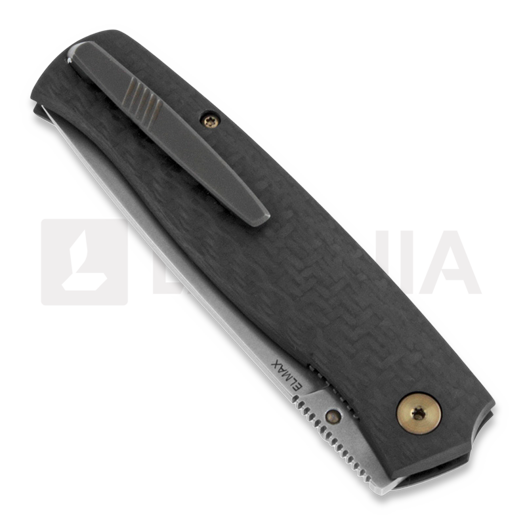 Zav&iacute;rac&iacute; nůž Cheburkov Strizh small Elmax, Carbon Fibre