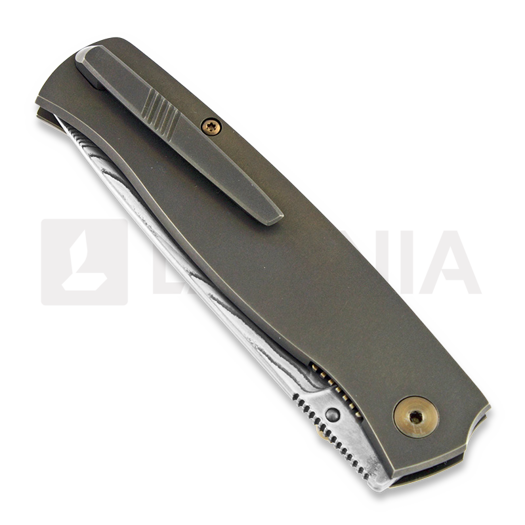 Coltello pieghevole Cheburkov Strizh small Laminate, Bronze Titanium