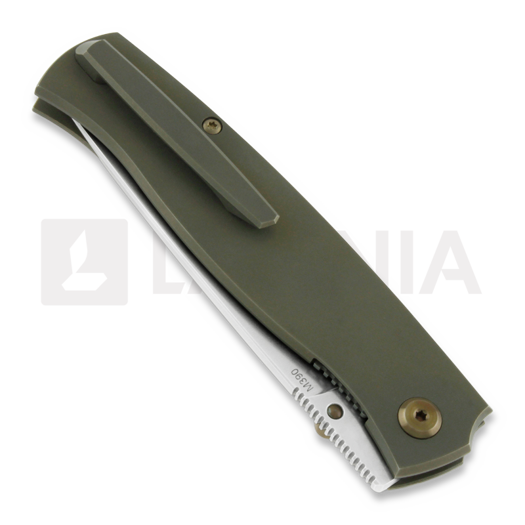 Cheburkov Strizh small M390 Bronze Titanium folding knife