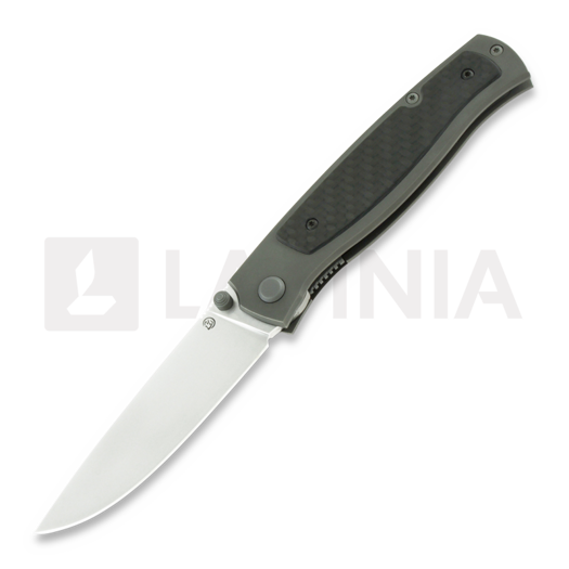 Nóż składany Cheburkov Strizh small M390 Titanium, Carbon Fiber Inlay