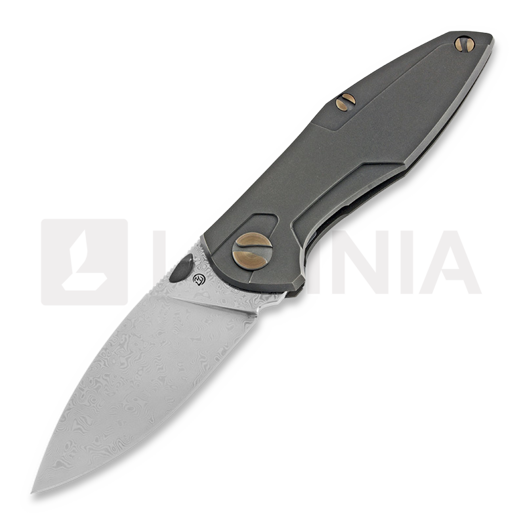 Liigendnuga Cheburkov Tukan Damascus Bronze Titanium