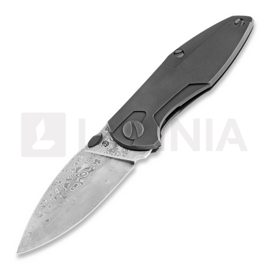 Nóż składany Cheburkov Tukan Damascus Titanium