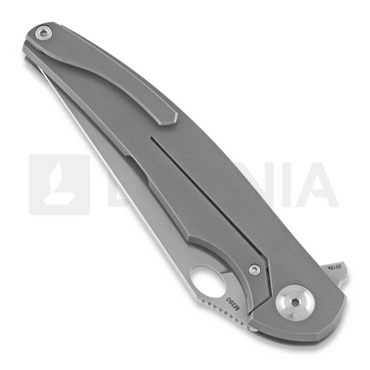 Coltello pieghevole Cheburkov Voron M390, Black Carbon Fibre