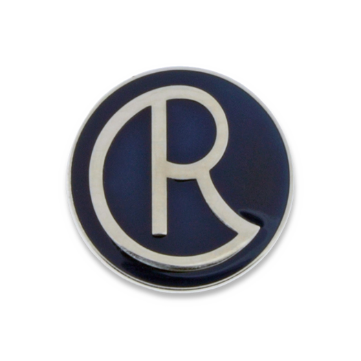 Embleem Chris Reeve CR Logo, sinine CRK-2010