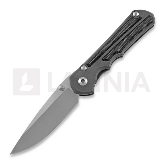 Nóż składany Chris Reeve Inkosi, large, black micarta canvas LIN-1012
